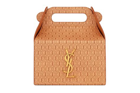 take away bag ysl|YSL takeaway box bag.